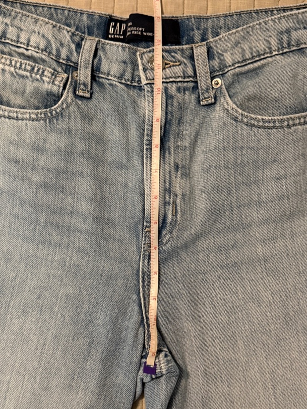 GAP SUPERSOFT HIGH RISE Wide-Leg Women's Jeans - Picture 4 of 4